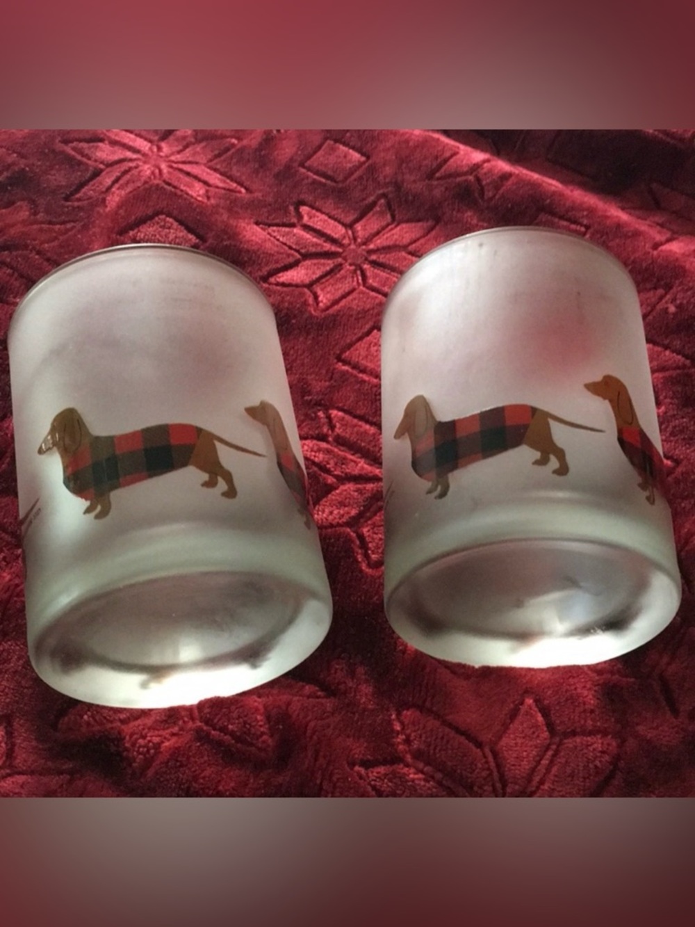 Dachshund, Culver 12oz glasses set of 2